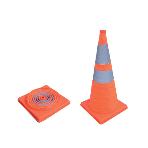 Collapsible Traffic Cone - 450mm - with internal light Collapsible Traffic Cone - 450mm - with internal light