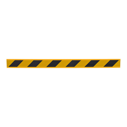 PVC Barrier Board with Class 1 Reflective Tape - 2.5m 60601