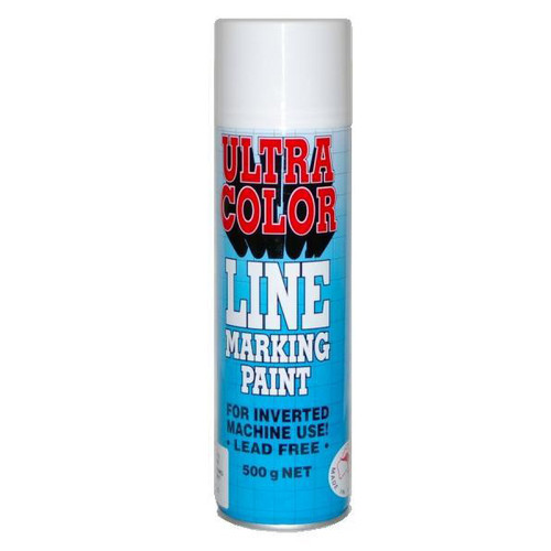 White Machine-Use Line Marking Paint - 500gm White Machine-Use Line Marking Paint - 500gm