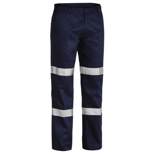 Bisley 3M Taped Biomotion Cotton Drill Work Pant Bisley 3M Taped Biomotion Cotton Drill Work Pant