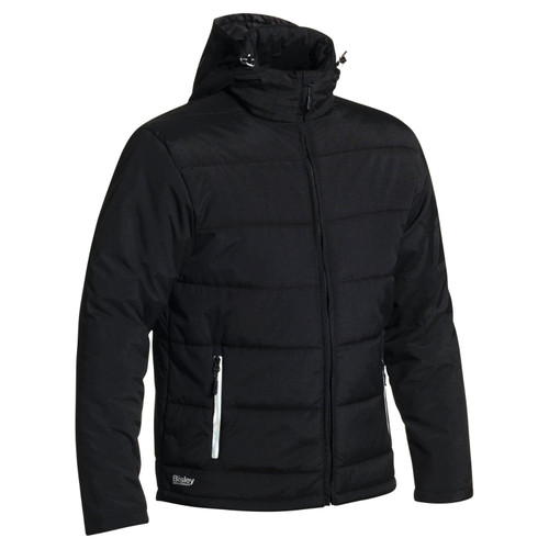 Bisley Puffer Jacket with Adjustable Hood Bisley Puffer Jacket with Adjustable Hood