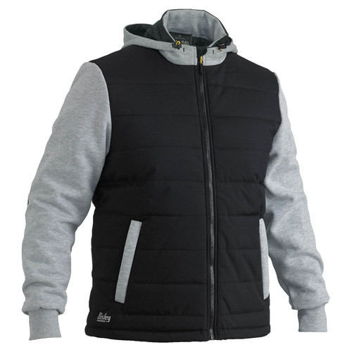 Bisley Flex & Move Contrast Puffer Fleece Hooded Jacket Bisley Flex & Move Contrast Puffer Fleece Hooded Jacket