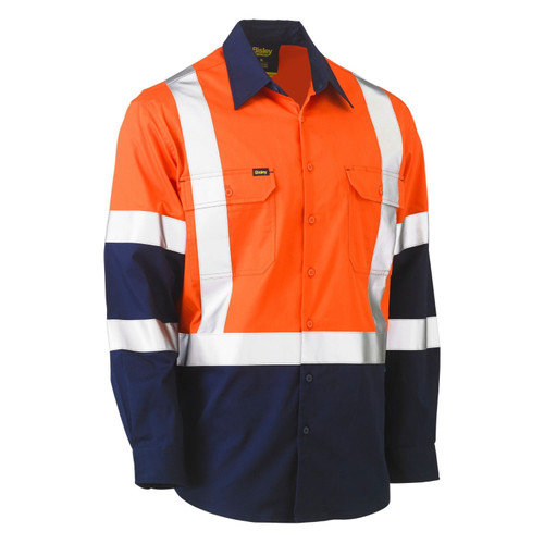 Bisley 3M Taped Hi Vis Cool Lightweight Shirt Bisley 3M Taped Hi Vis Cool Lightweight Shirt