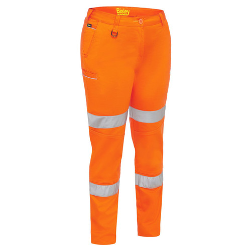 Bisley Womens Taped Stretch Cotton Pants Bisley Womens Taped Stretch Cotton Pants