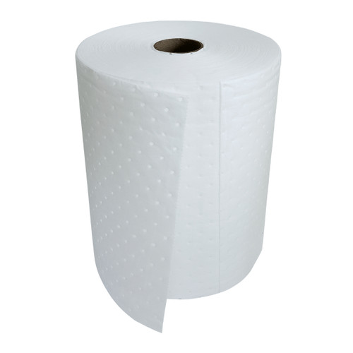 Spillfixr Oil & Fuel Absorbent Midweight Roll - 50M x 400mm Spillfixr Oil & Fuel Absorbent Midweight Roll - 50M x 400mm