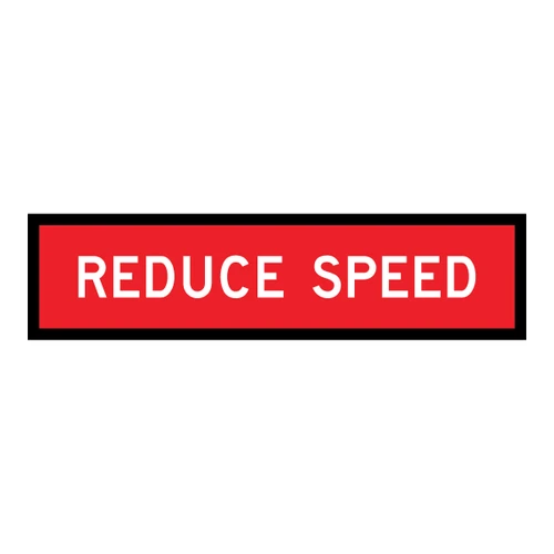Reduce Speed - Multi Message Sign - SA - 1200 x 300mm 62405