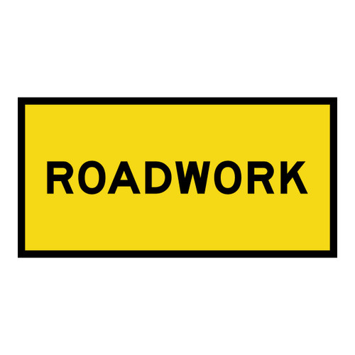 Roadwork - Multi Message Sign - SA - 1200 x 600mm Roadwork - Multi Message Sign - SA - 1200 x 600mm