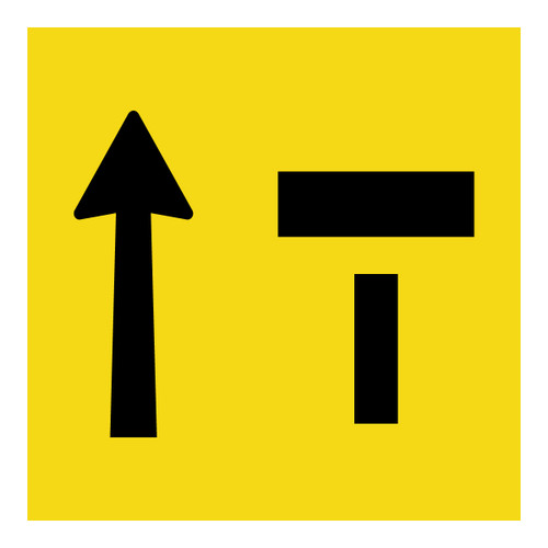Right Lane of Two Lane Closed - Multi Message Sign - WA - 600 x 600mm Right Lane of Two Lane Closed - Multi Message Sign - WA - 600 x 600mm