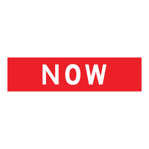Now - Multi Message Sign - WA - 1200 x 300mm Now - Multi Message Sign - WA - 1200 x 300mm