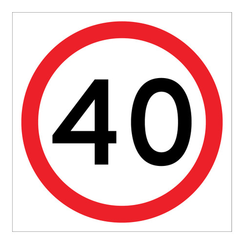 Speed Limit - Multi Message Sign - WA - 600 x 600mm - km/h MMS-REG-1