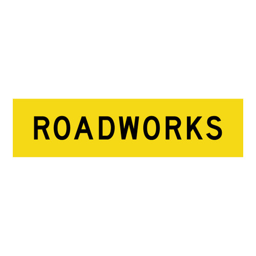 Roadworks - Multi Message Sign - WA - 1200 x 300mm MMS-ADV-40