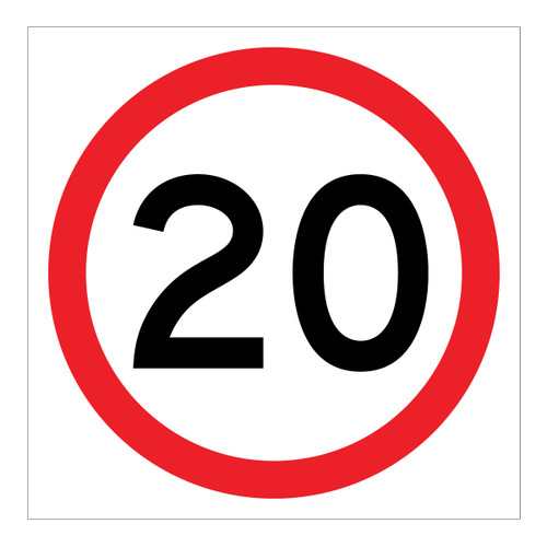 Speed Limit - Multi Message Sign - VIC - 600 x 600mm 