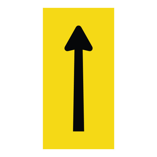 Lane Through Ahead - Multi Message Sign - VIC - 300 x 600mm 