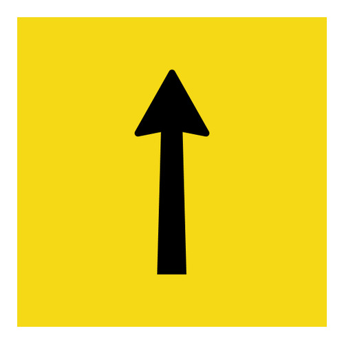 Lane Through Ahead - Multi Message Sign - WA - 600 x 600mm Lane Through Ahead - Multi Message Sign - WA - 600 x 600mm