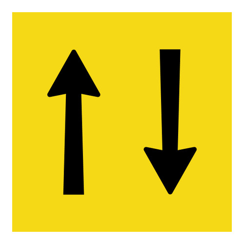 Two Lanes - Multi Message Sign - WA - 600 x 600mm MMS-POS-12