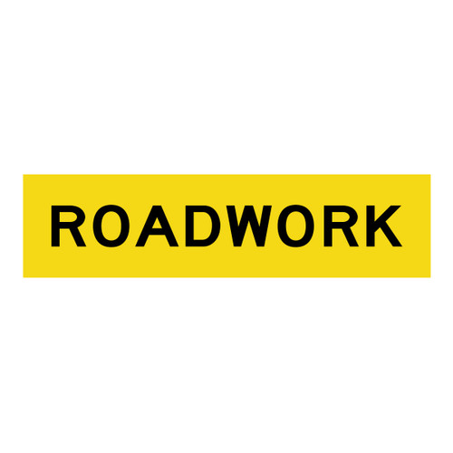 Roadwork - Multi Message Sign - VIC - 1200 x 300mm Roadwork - Multi Message Sign - VIC - 1200 x 300mm