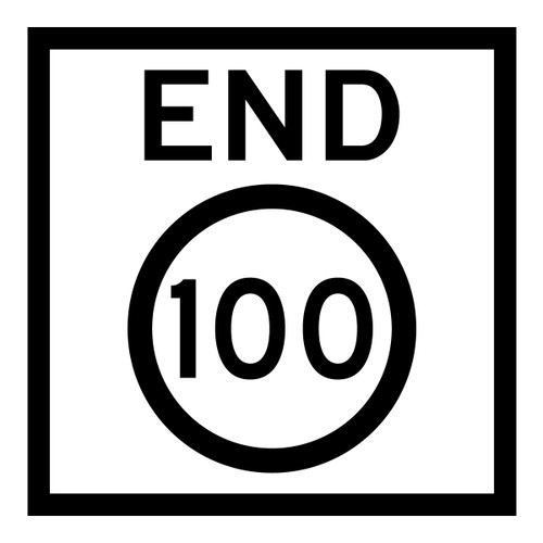 End Speed Limit - Corflute - Multi Message Sign - QLD - 600 x 600mm End Speed Limit - Corflute - Multi Message Sign - QLD - 600 x 600mm