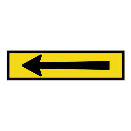 Horizontal Arrow - Corflute - Multi Message Sign - QLD - 1200 x 300mm 
