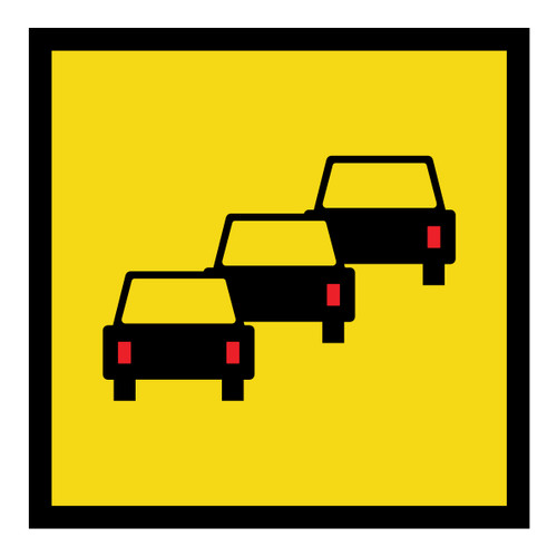 Queued Traffic Ahead - Corflute - Multi Message Sign - QLD - 600 x 600mm Queued Traffic Ahead - Corflute - Multi Message Sign - QLD - 600 x 600mm
