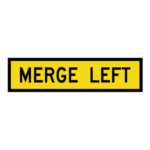 Merge Left - Corflute - Multi Message Sign - QLD - 1200 x 300mm 62146
