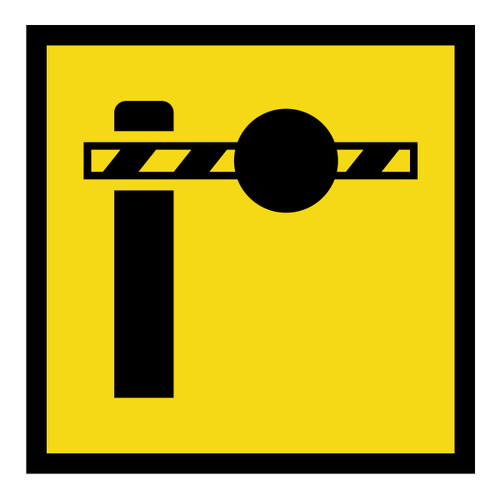 Boom Barrier Sign - Corflute - Multi Message Sign - QLD - 600 x 600mm Boom Barrier Sign - Corflute - Multi Message Sign - QLD - 600 x 600mm