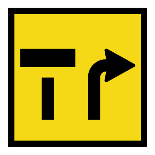 Right Turn Left Lane Closed - Corflute - Multi Message Sign - QLD - 600 x 600mm Right Turn Left Lane Closed - Corflute - Multi Message Sign - QLD - 600 x 600mm