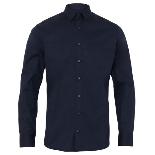 NNT Mens Avignon Stretch Long Sleeve Slim Shirt NNT Mens Avignon Stretch Long Sleeve Slim Shirt