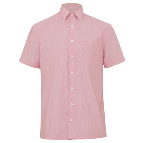 NNT Mens Poly Cotton End On End Short Sleeve Shirt NNT Mens Poly Cotton End On End Short Sleeve Shirt