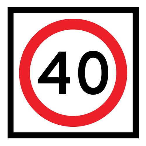 Speed Limit - Multi Message Sign - QLD - 600 x 600mm Speed Limit - Multi Message Sign - QLD - 600 x 600mm