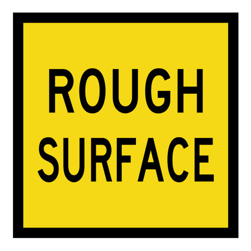Rough Surface - Multi Message Sign - QLD - 600 x 600mm 