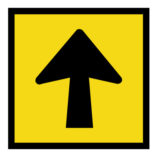 Detour Marker - Multi Message Sign - QLD - 600 x 600mm 