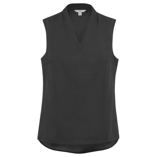 NNT Womens Satin Back Crepe Sleeveless Top NNT Womens Satin Back Crepe Sleeveless Top