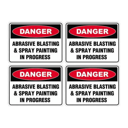 Danger Sign - Abrasive Blasting & Spray Painting SSD-1025
