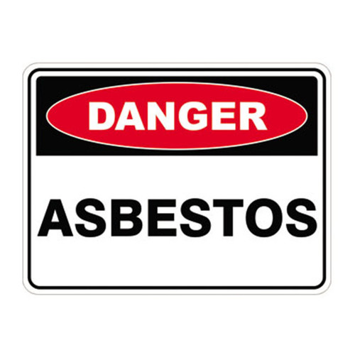 Danger Sign - Asbestos Danger Sign - Asbestos