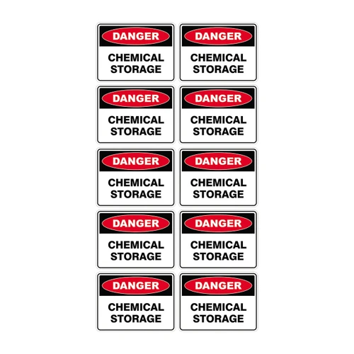 Danger Sign - Chemical Storage 70080