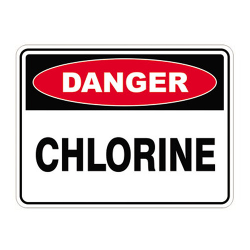 Danger Sign - Chlorine 