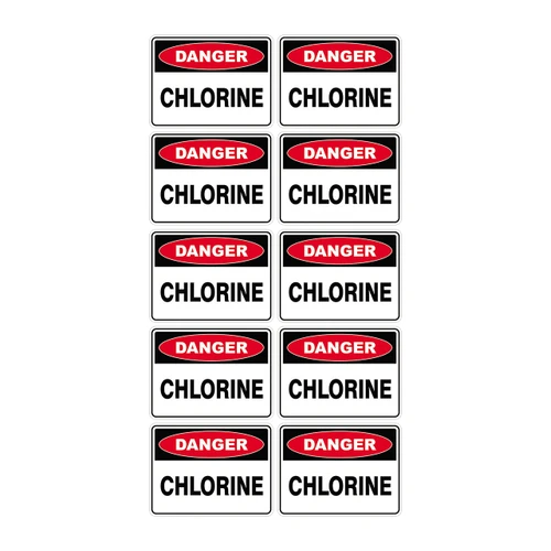 Danger Sign - Chlorine SSD-1105