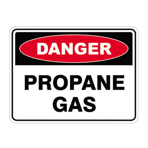 Danger Sign - Propane Gas Danger Sign - Propane Gas