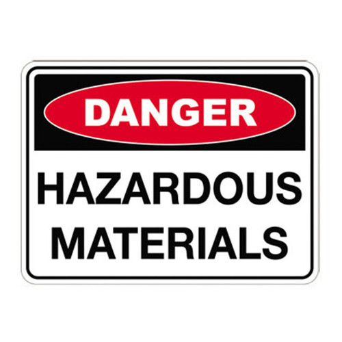 Danger Sign - Hazardous Materials Danger Sign - Hazardous Materials