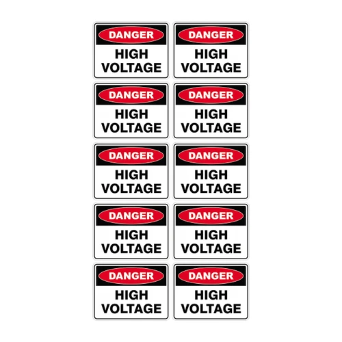 Danger Sign - High Voltage 70440