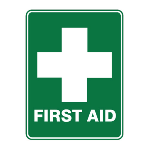 Emergency Sign - First Aid (with symbol) Emergency Sign - First Aid (with symbol)