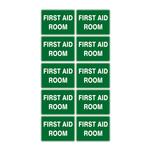 Emergency Sign - First Aid Room 76140