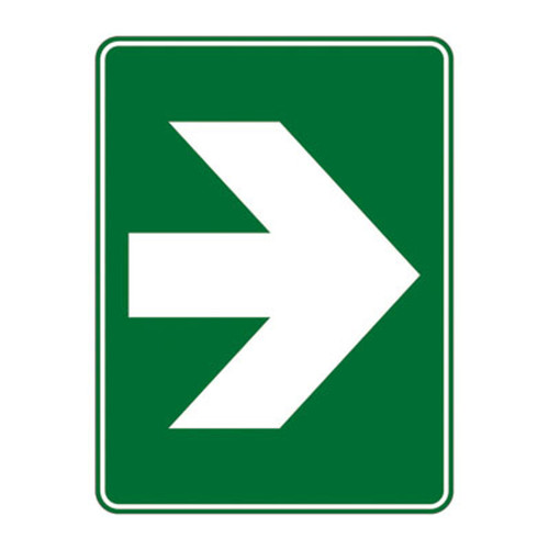 Emergency Sign - Emergency Arrow Emergency Sign - Emergency Arrow