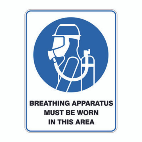 Mandatory Sign - Breathing Apparatus Must Be Worn 