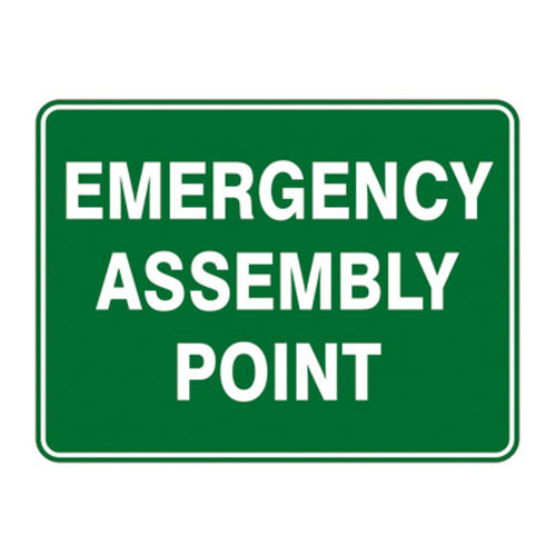 Emergency Sign - Emergency Assembly Point SSE-1015