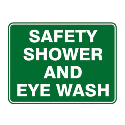 Emergency Sign - Safty Shower & Eyewash Emergency Sign - Safty Shower & Eyewash
