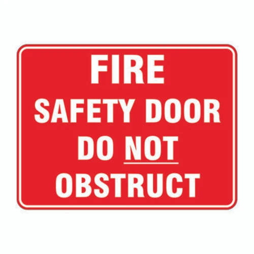 Fire Sign - Fire Door Do Not Obstruct