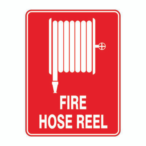Fire Sign - Fire Hose Reel (with Symbol)