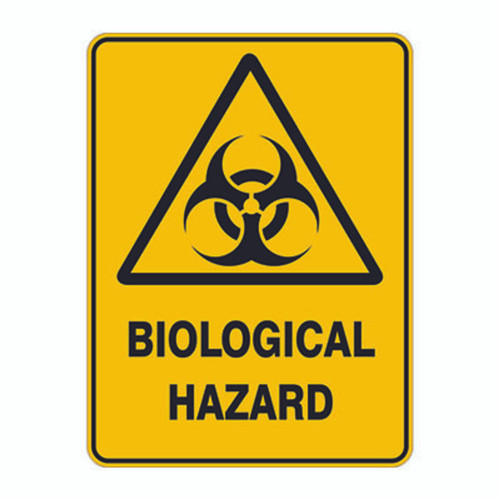 Warning Sign - Biological Hazard Warning Sign - Biological Hazard