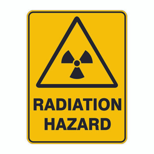 Warning Sign - Radiation Hazard Warning Sign - Radiation Hazard